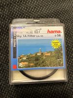 Hama Sky 1A Ø58mm Filter, Neuwertig, Top Zustand!