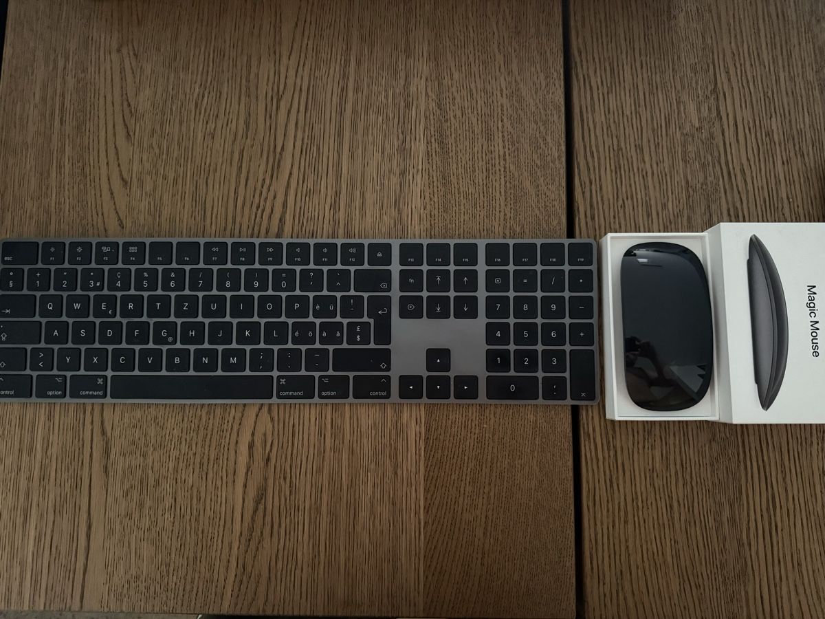 Apple Claviers: Apple Magic Keyboard CH und Magic Mouse 2 – D'occasion à Zürich par SA90