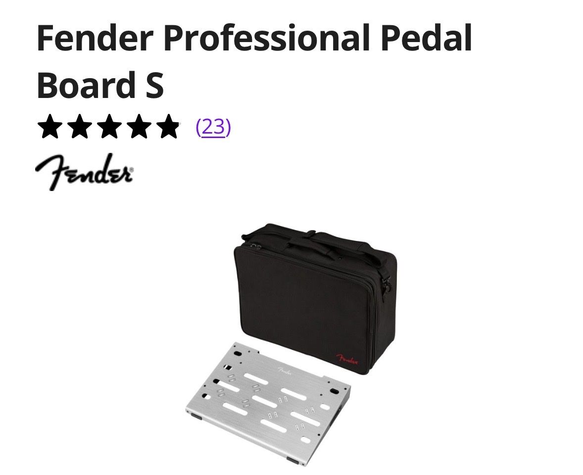 Fender Musikinstrumente: Fender Pedalboard Prof... – Gebraucht aus Sargans von AP7320