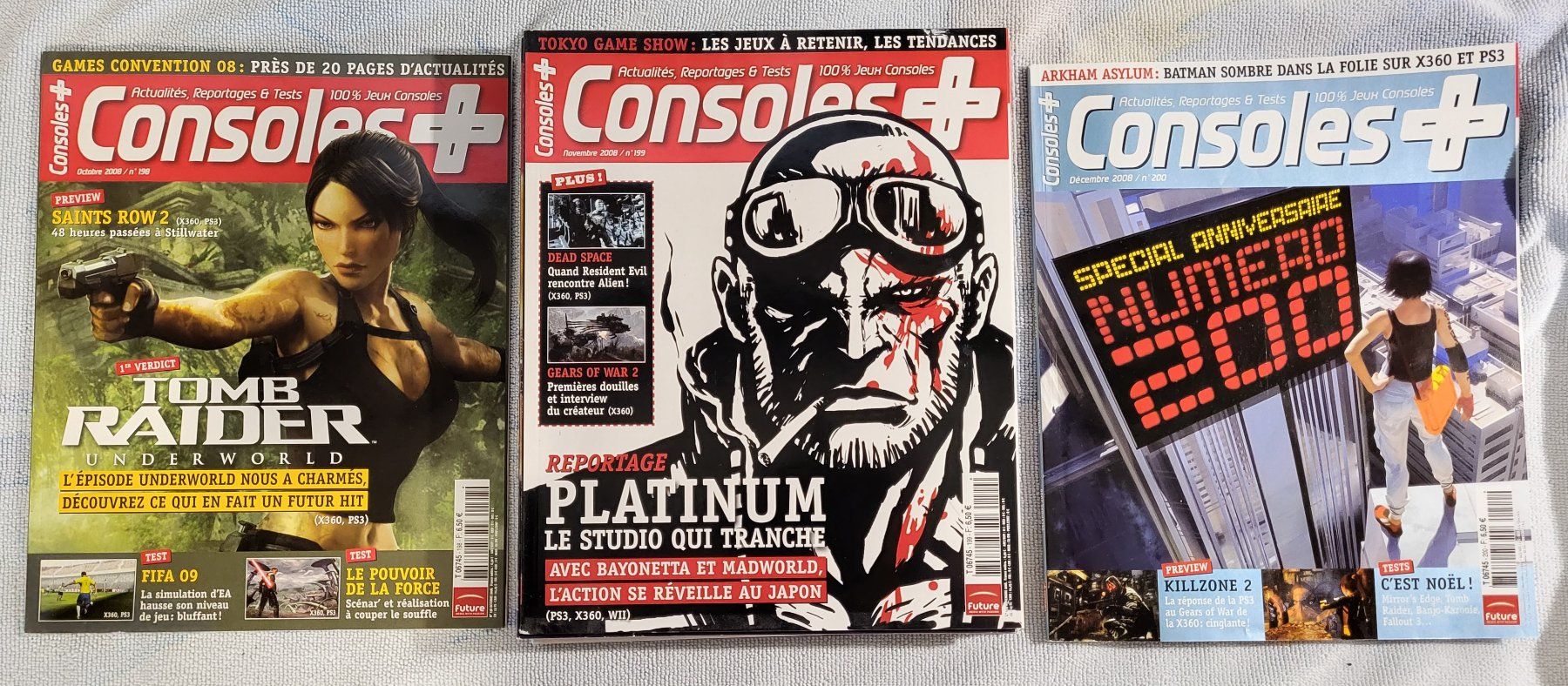 Riviste & Magazine: CONSOLE+ 2008 - 10 Numéros - 190 / 193-200 / SE3H – Usato da Sonvilier venduto da Takou