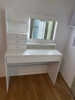 Schminktisch Weiss mit Spiegel und Licht, Guter Zustand