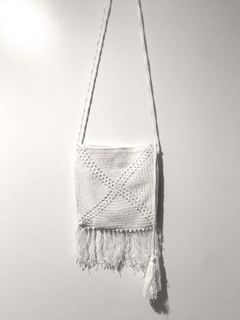 Sac bandoulière bohème crochet
