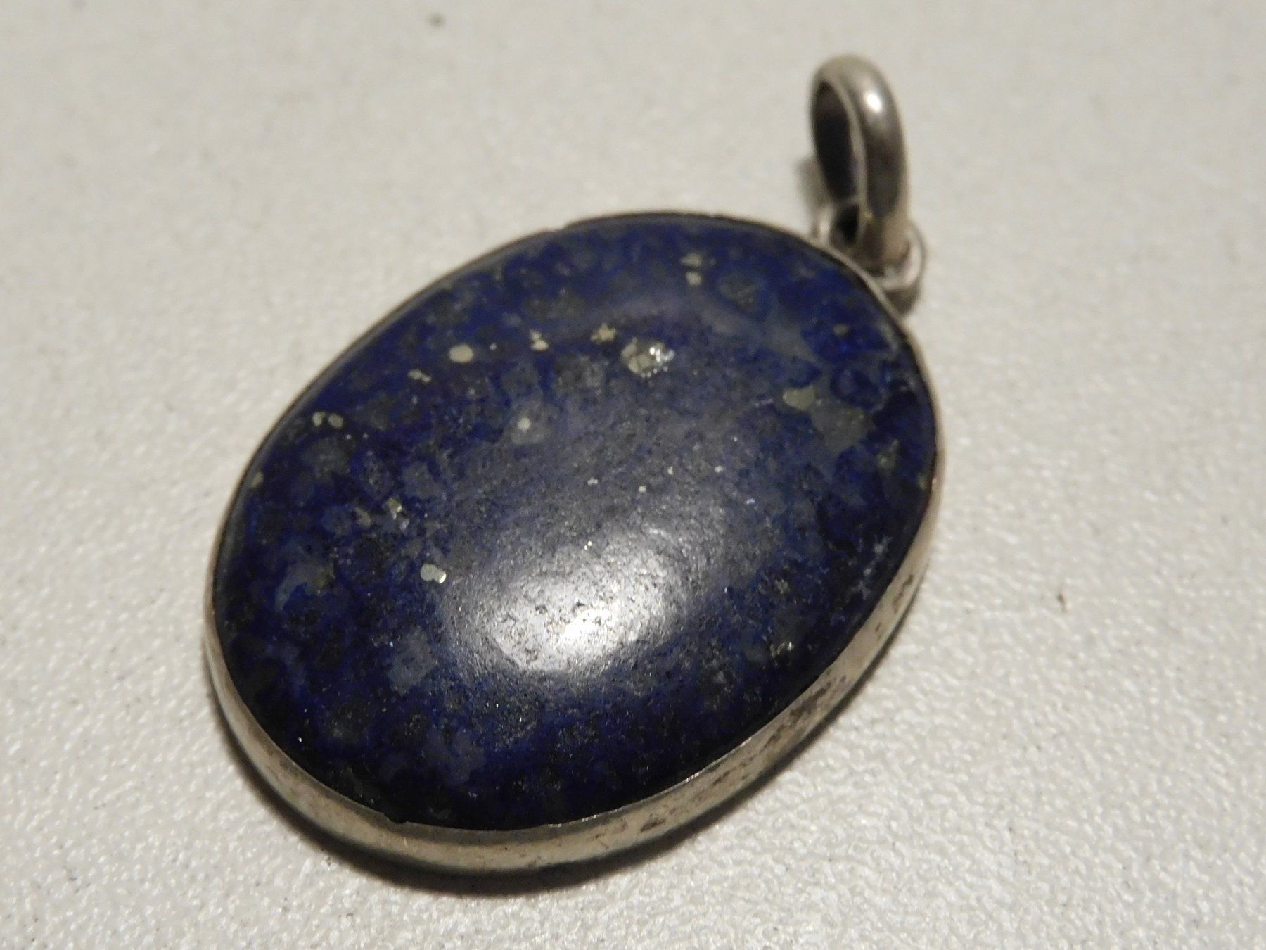 Pendentifs: Anhänger LapisLazuli oval Silber gebraucht – D'occasion à Sursee par 76 4