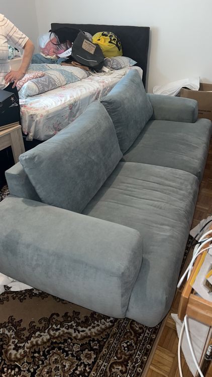ACTONA 3er SOFA graublau | Kaufen auf Ricardo