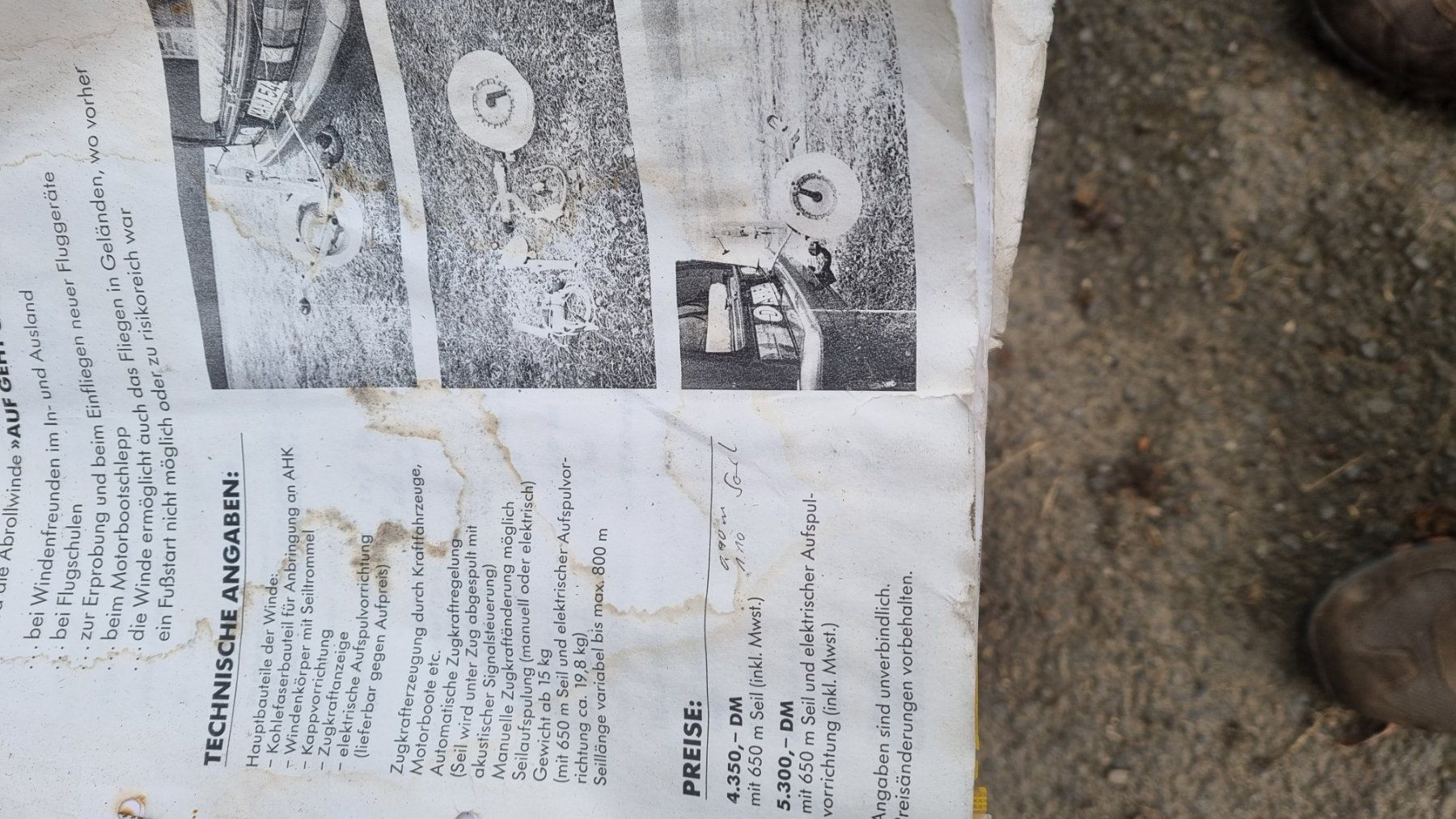Tutte le macchine: Abrollwinde Schuhwerk – Usato da Einsiedeln venduto da rainbul68