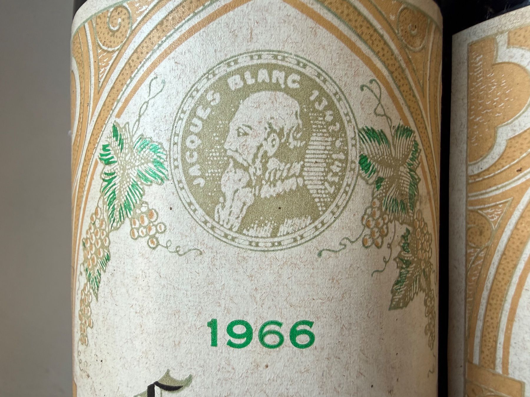 Vino: 2 Flaschen Château Jacques-Blanc St-Emilion 1966... – Nuovo e nell'imballaggio originale da Wöschnau venduto da Vinsale 3