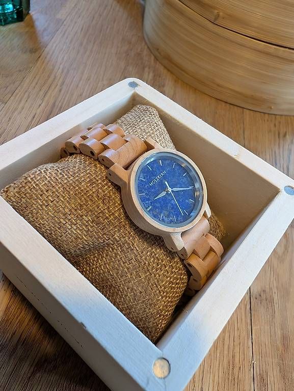 Orologi: Uhr Holzkern Wasser – Nuovo e nell'imballaggio originale da Steffisburg venduto da Maxi121 1