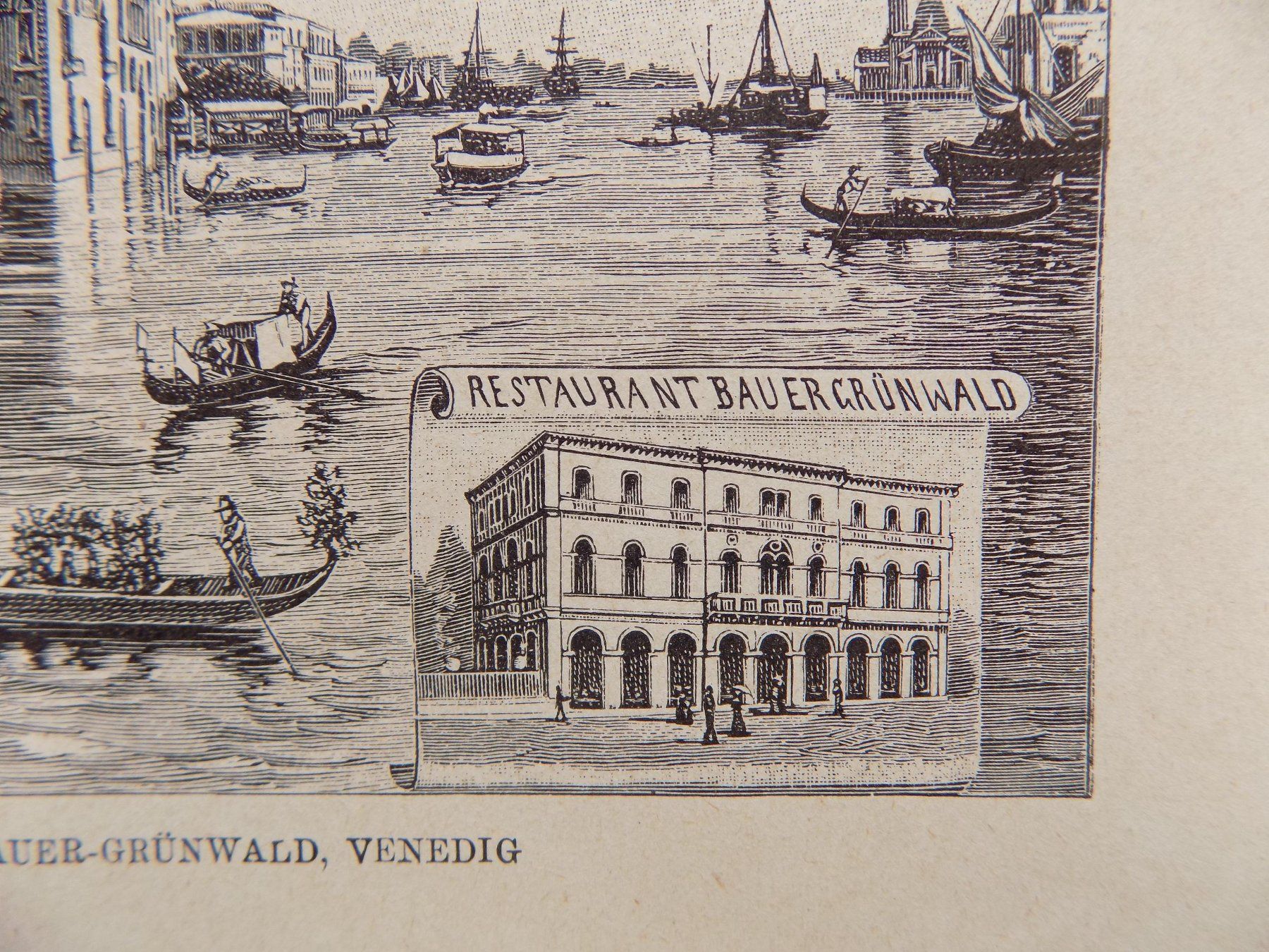 Stiche: Venedig Hotel d'Italie Bauer – Gebraucht aus Risch von Rischli15 7