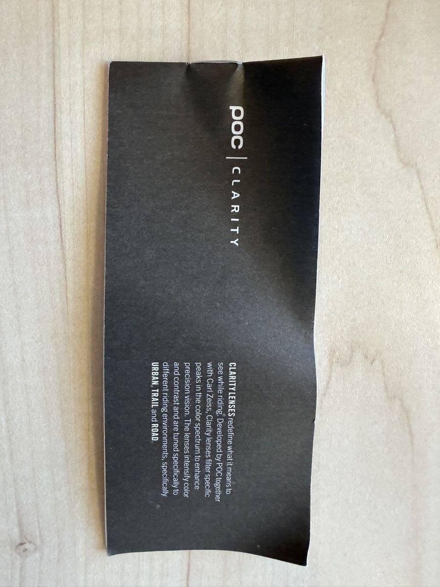 Poc Lunettes & Verres: Fahrradbrille – D'occasion à Unterägeri par Marlen._ 3