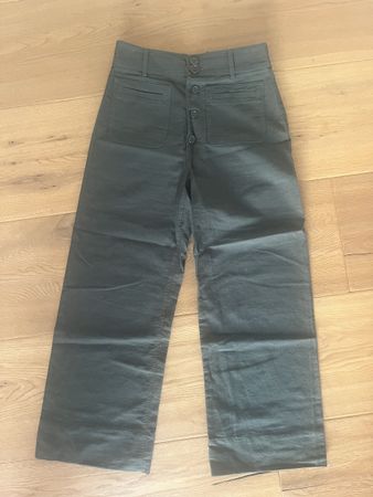 Apiece Apart Hose, Gr. 2, Khaki, neu mit Etikett!