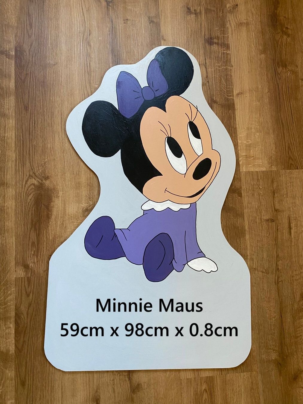 Schilder: Geburtstafel Minnie Maus – Gebraucht aus Seedorf UR von -nadja-