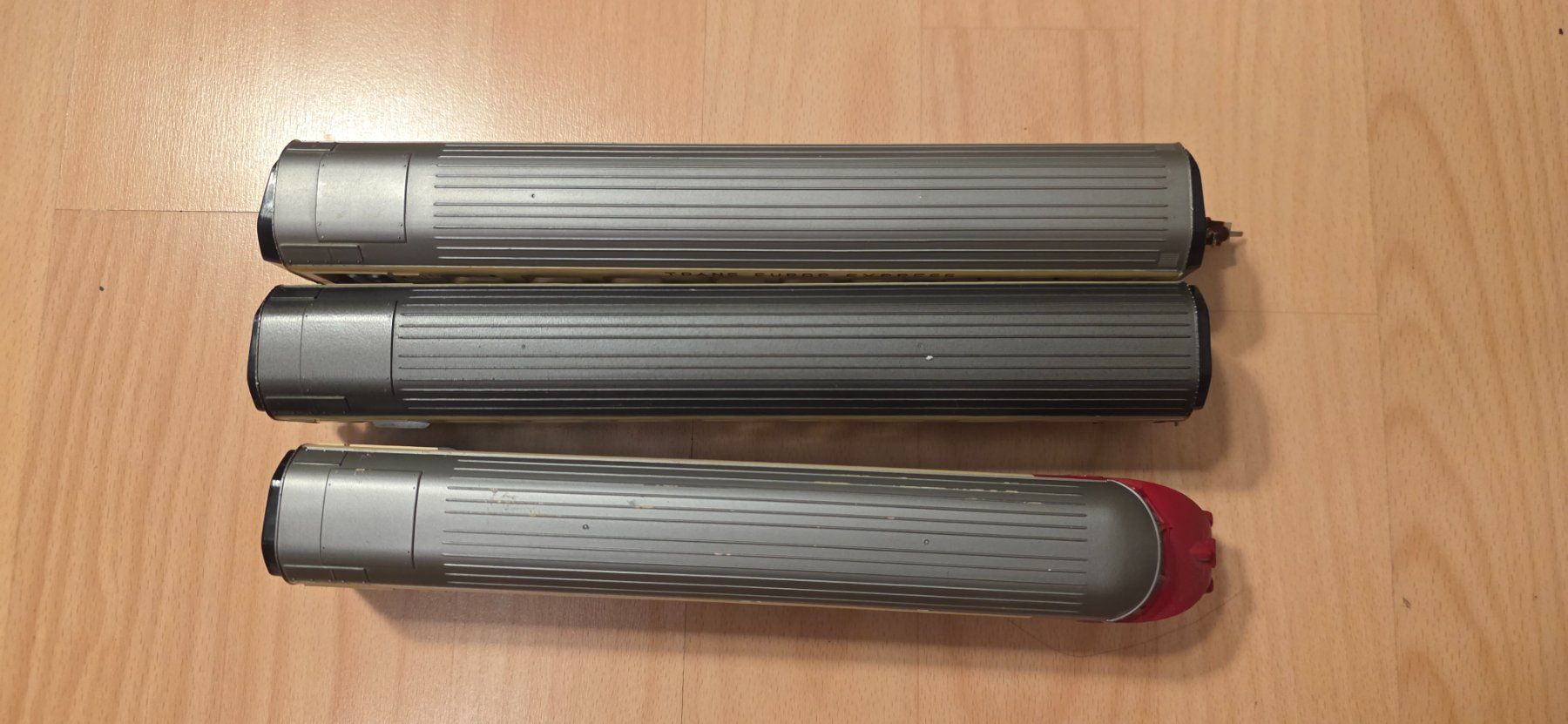 Märklin Modelleisenbahnen: 3x Waggons Trans Europ Express HO/AC – Gebraucht aus Hochfelden von Danizh0 3