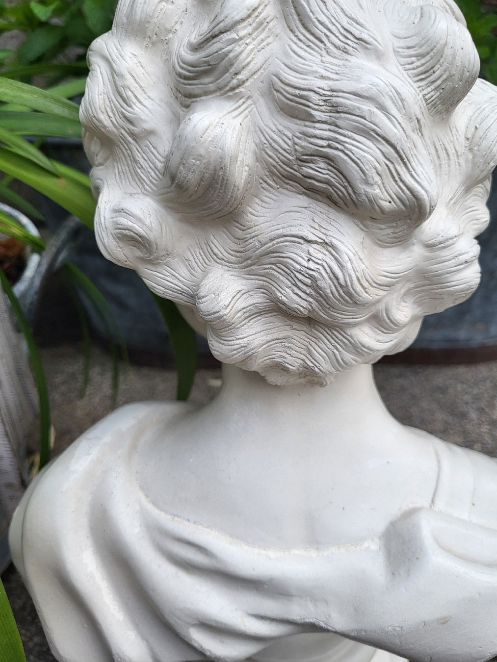 Sculture & Statue: büste, sabby chic, vintage. garten, deko, kinderbüste – Usato da Frutigen venduto da Tipp1 3