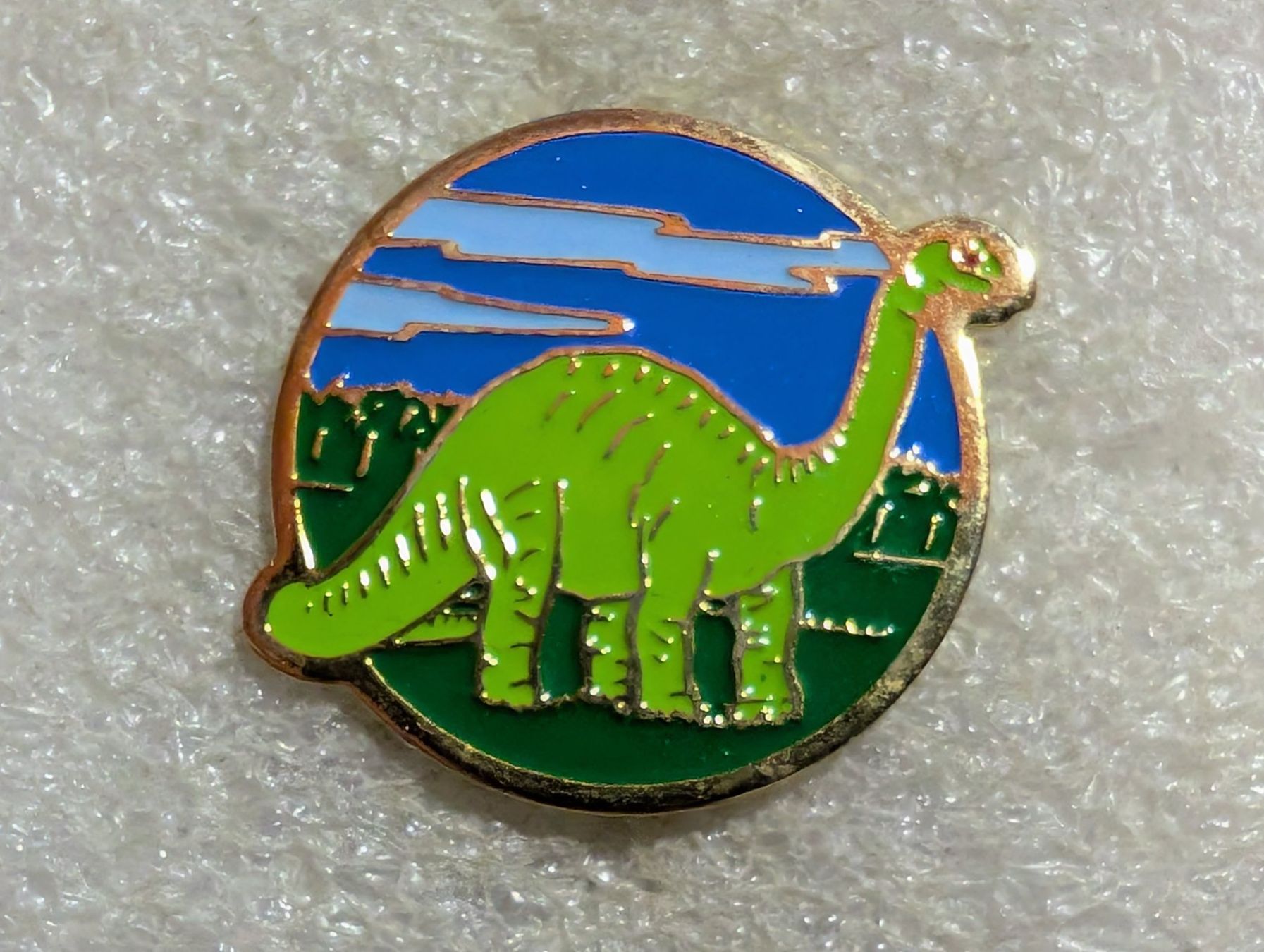Placchette & Badge: Ansteckpin 125: Dinosaurier – Usato da Oppligen venduto da Pin-Fall-Shop
