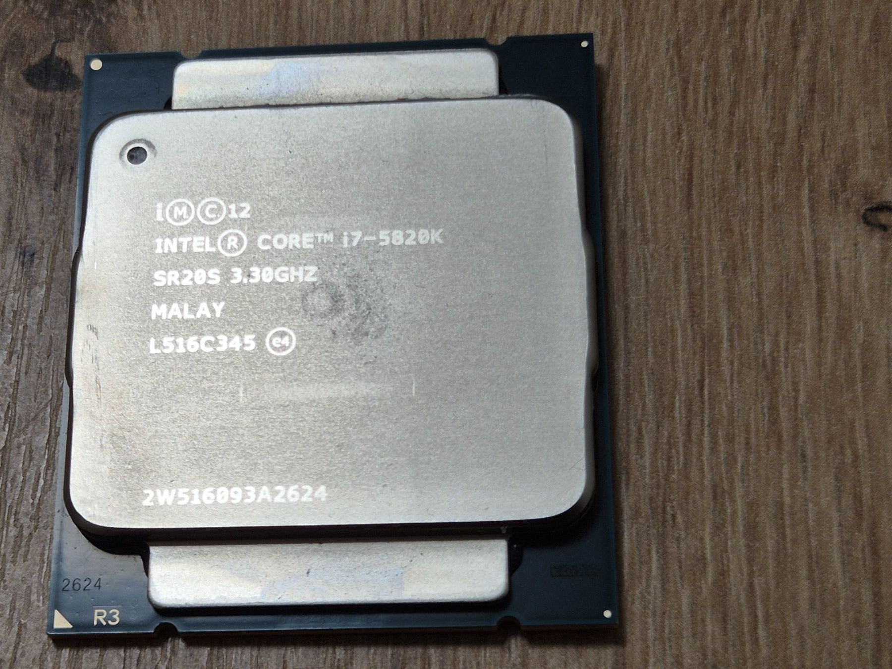 Intel Componenti elettronici: Intel core I7-5820K – Usato da Roggwil BE venduto da GLDANI