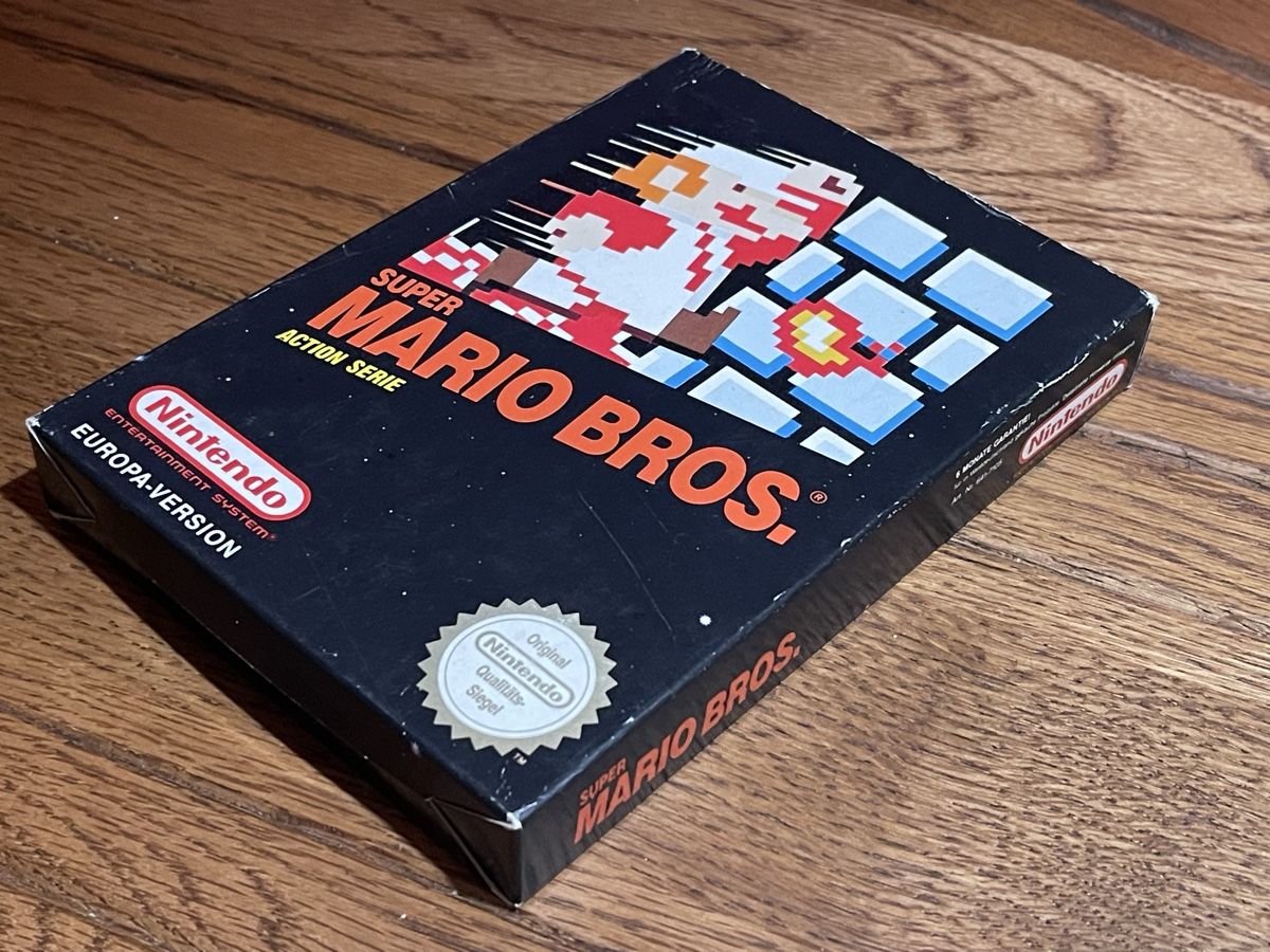 Nintendo Giochi: Super Mario Bros. NES mit Originalverpackung & Anleitung! – Usato da Zuerich venduto da Dorsi 6