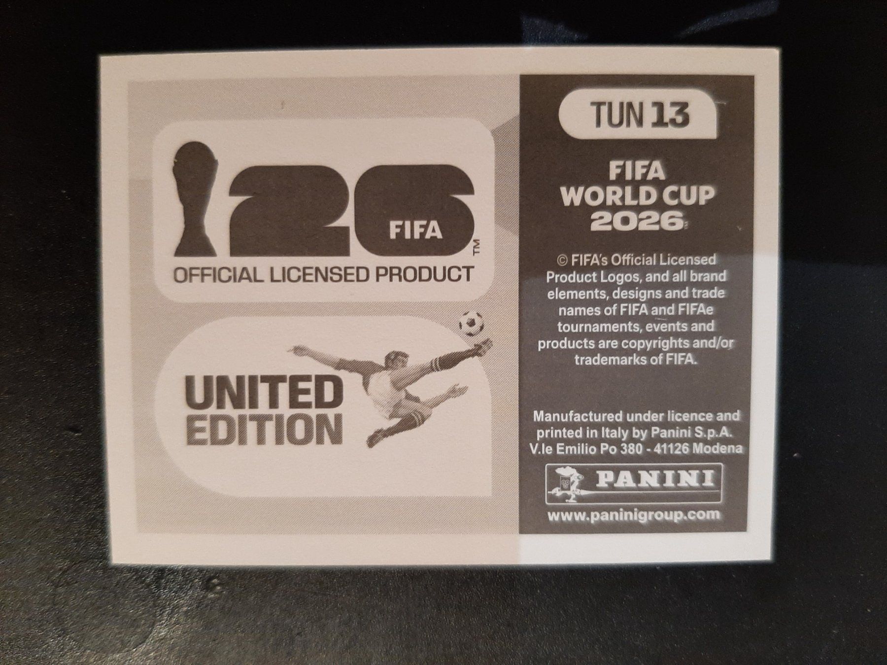Panini Cartes à collectionner: Panini 2026 TUN13 – Neuf (Voir description) à Leuk-Stadt par Meic 1