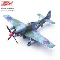 P-51D MUSTANG MK.IV NO.112 SQUADRON RAF  Metall 1/72