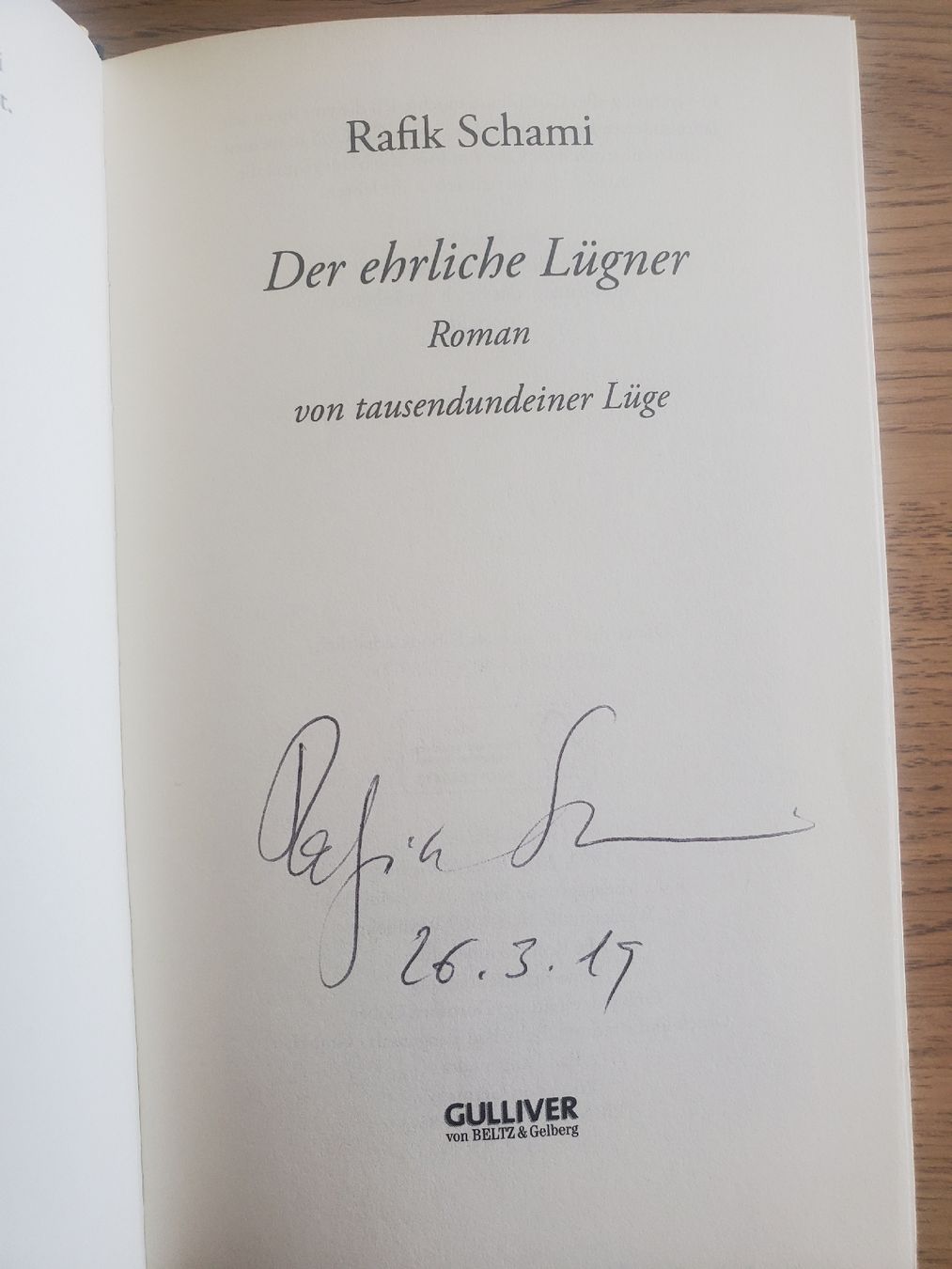 Libri: Buch, Rafik Schami - Der ehrliche Lügner – Usato da Frauenfeld venduto da BeneFull 2