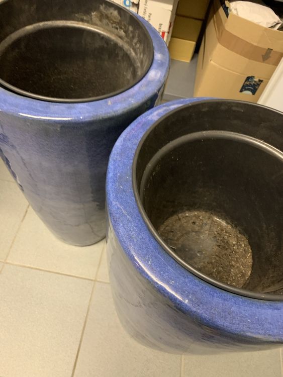 Grosse Keramik Töpfe für den Garten oder Balkon Kaufen auf Ricardo