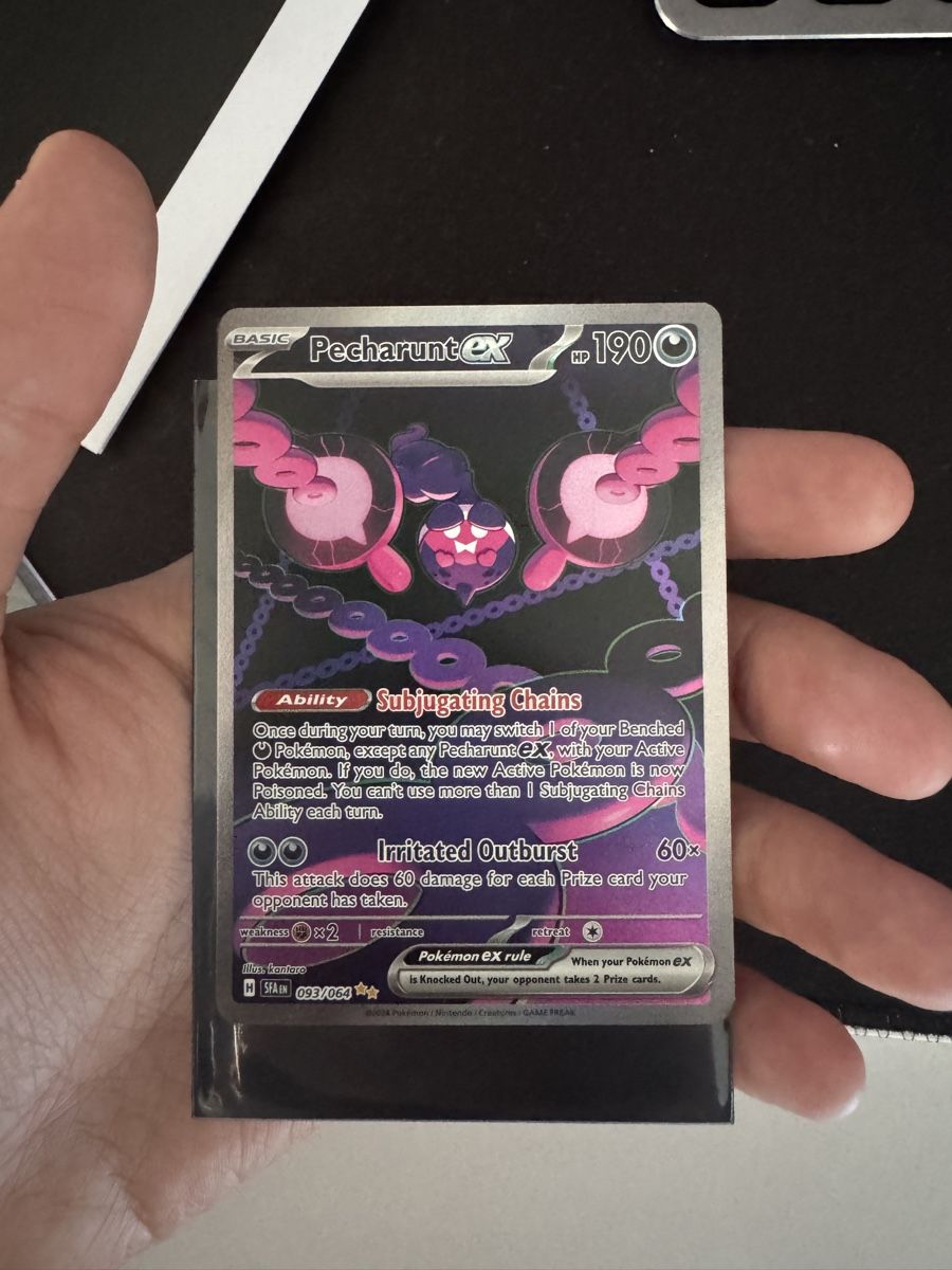 Pokémon Sammelbilder & Trading cards: Pecharunt EX (super rare) – Neu (gemäss Beschreibung) aus Düdingen von noe_59gg