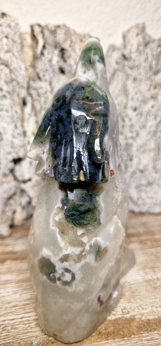Minerali & Pietre curative: Moosachat Wolf 677g – Nuovo (secondo la descrizione) da Matzingen venduto da Shay_Crystalz 2