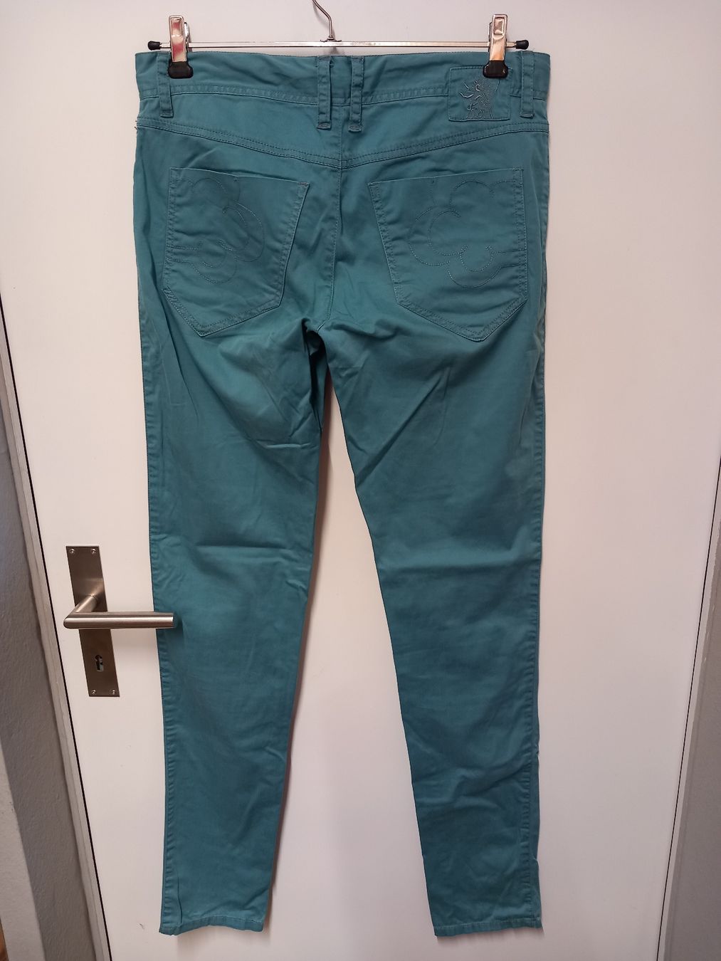 Nile Hosen: Nile Hose Gr. S+ helles petrol guter Zustand – Gebraucht aus Gwatt (Thun) von umwelt-brocki 1