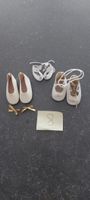 3Paar Puppenschuhe 