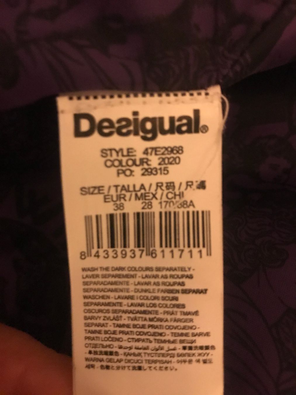 Desigual Cappotti: Desigual coat 47% wool blend 38 EUR – Usato da Onex venduto da johnca 6