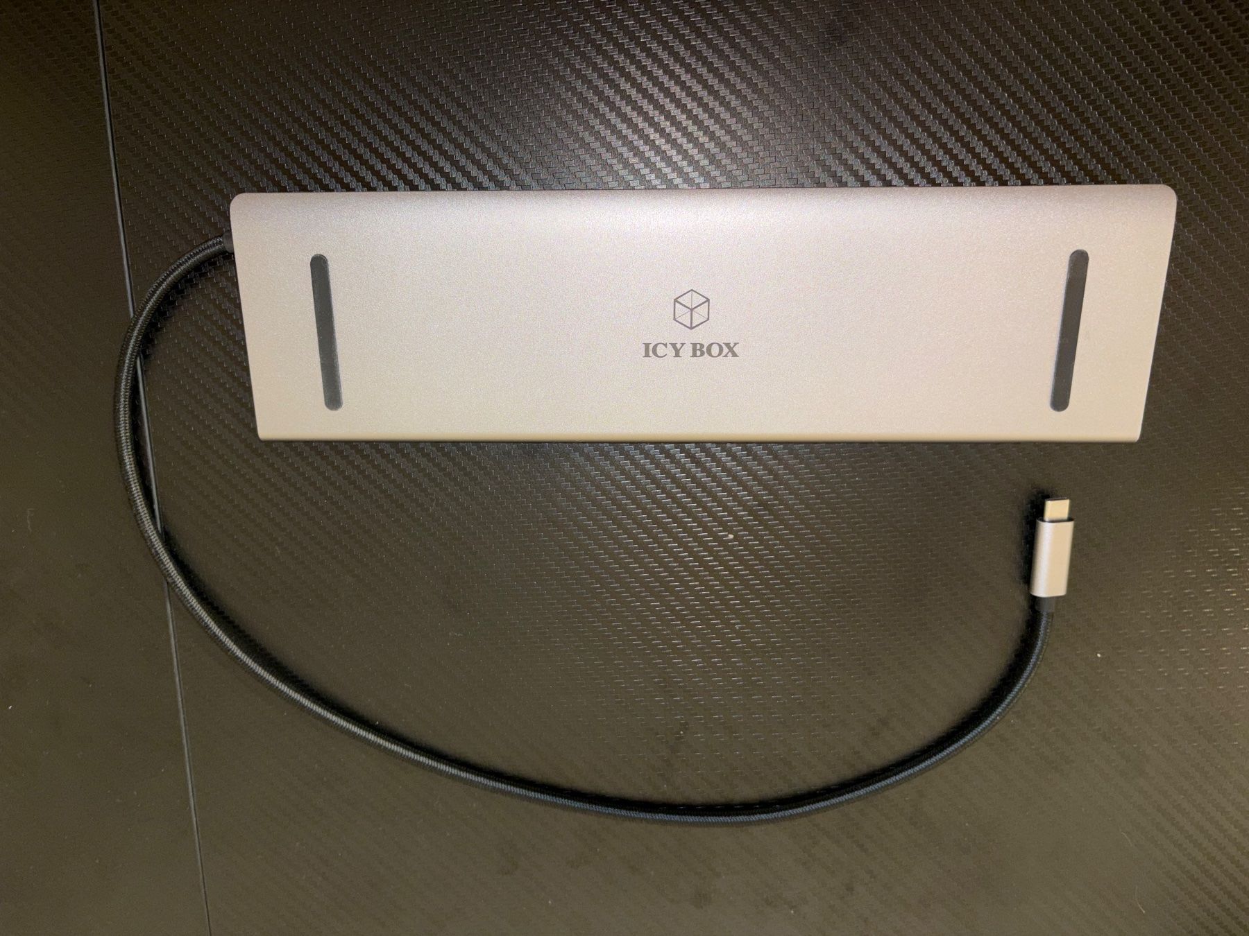Docking station: USB-C Dockingstation Icy Box silber – Usato da Romanshorn venduto da KevHel 1