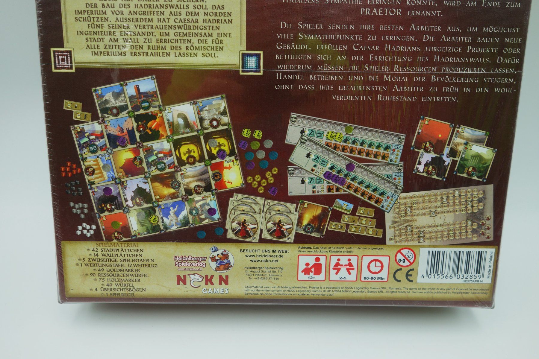 Giochi: Praeter "Zum Ruhme Roms" Spiel, NEU – Nuovo e nell'imballaggio originale da Wil SG venduto da Donaldus 2
