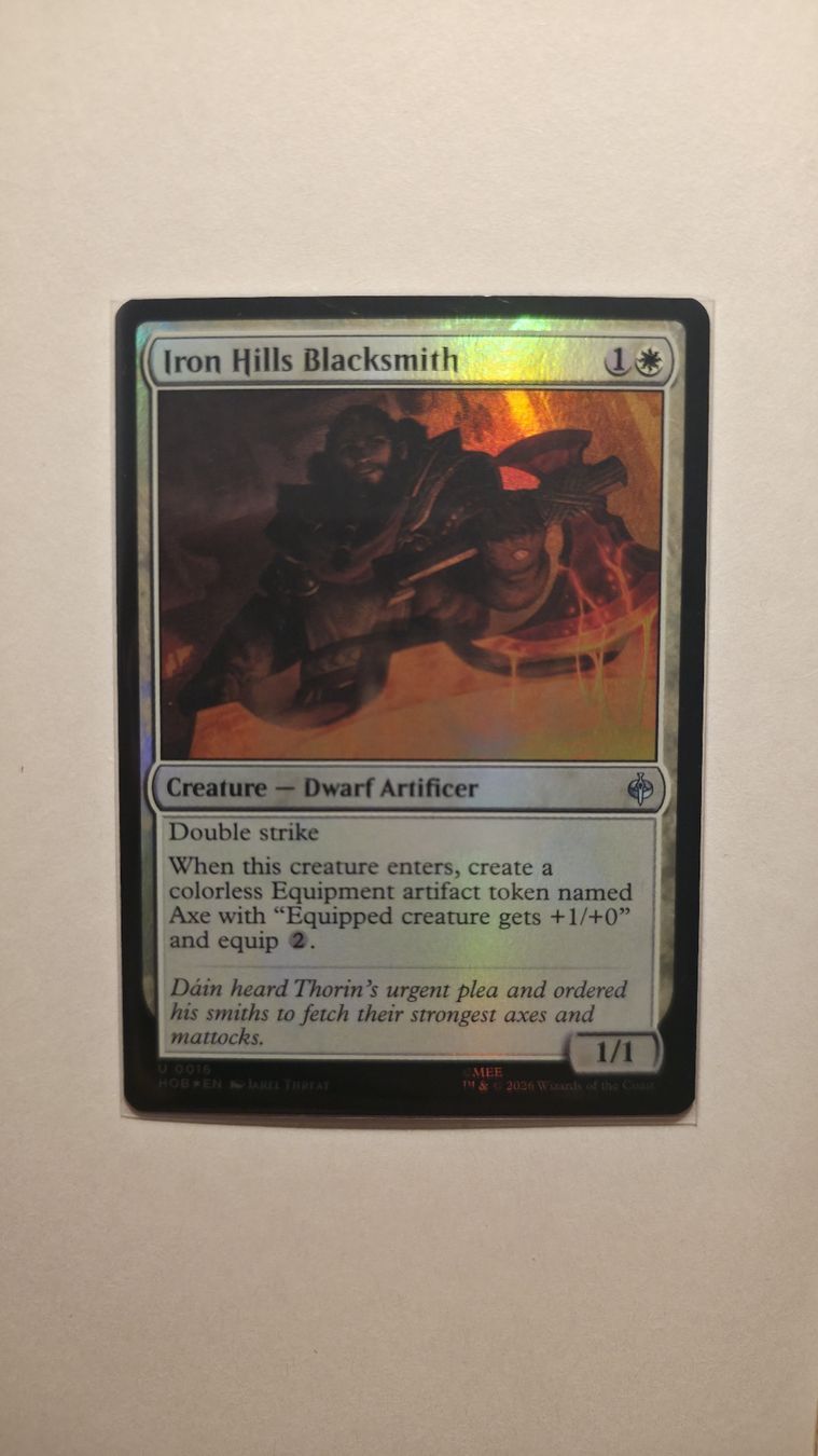 Magic The Gathering Carte collezionabili: Hobbit 4 white FOIL cards - Mint  – Nuovo (secondo la descrizione) da La Tour-de-Peilz venduto da val_h8g8 2