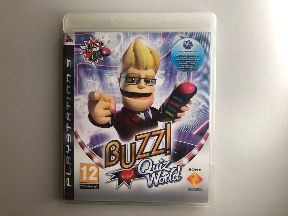 Buzz Quiz World - PS3 (Gebraucht) in St.gallen für CHF 7 – mit ...