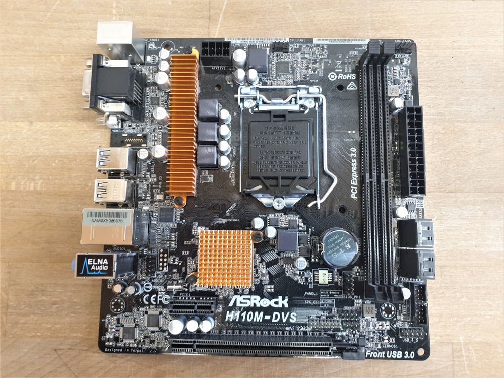 ASRock H110M-DVS Mainboard | Kaufen auf Ricardo