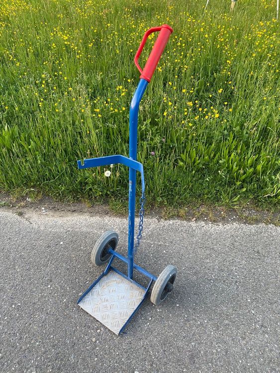 SCAPP Autogen Flaschenwagen für 2 x 20L Gasflaschen Karre, Gasflaschenwagen NEU