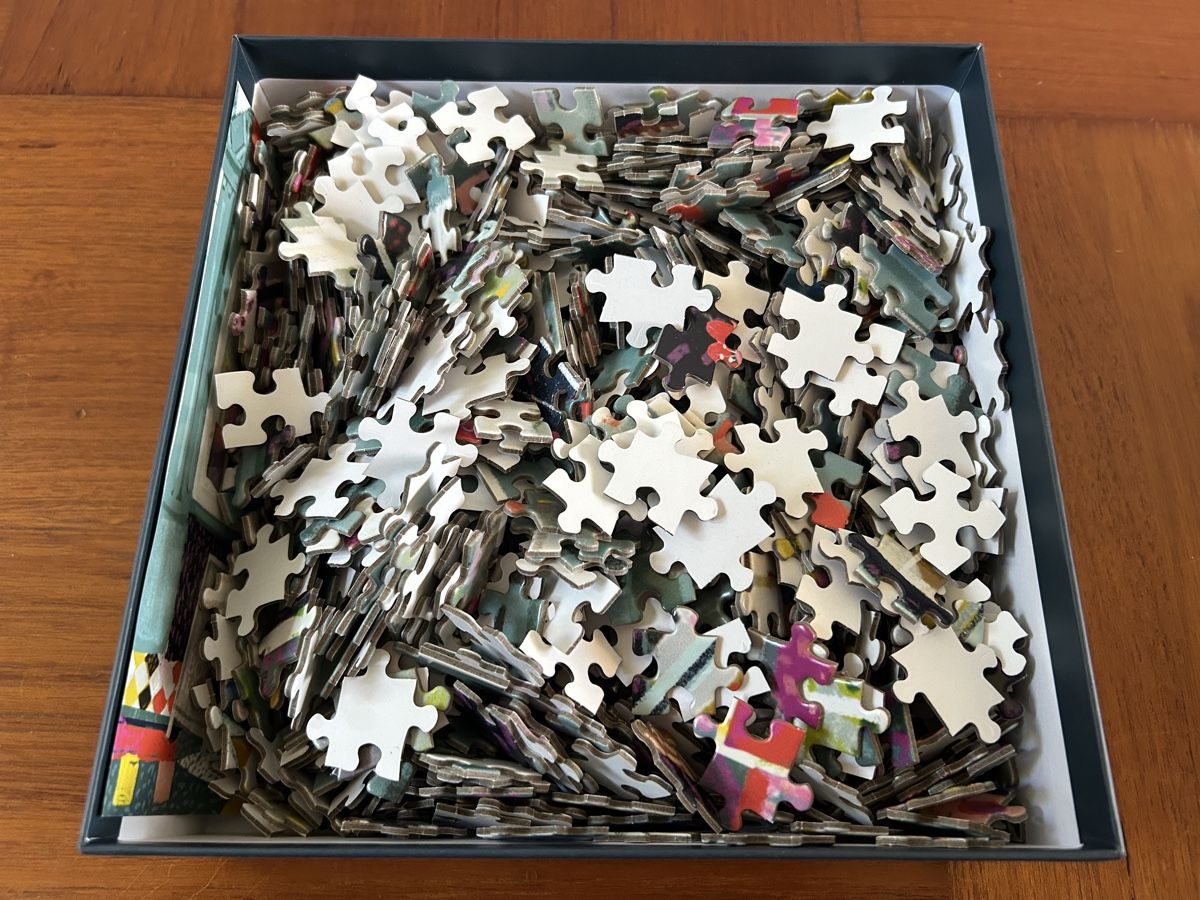 Puzzle: Book Haven - Puzzle - 1000 Teile - neu – Nuovo e nell'imballaggio originale da Riniken venduto da KreativImKopf 2