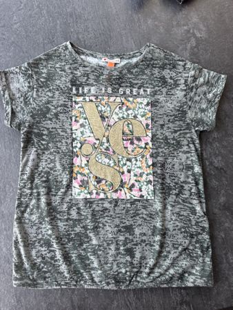 Street One T-Shirt Damen Grösse 34 bedruckt guter Zustand