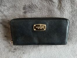 Michael Kors Portemonnaie, Schwarz