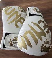 Venum Boxhandschuhe Weiss-Gold Grösse L, Top Zustand! NEU