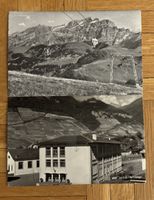 Deux Cartes postales vintage Aigle, télécabine, collège