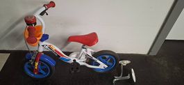 Bicicletta 12" con rotelle 