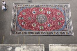Orientteppich Isfahan; extrafein 66.7m2