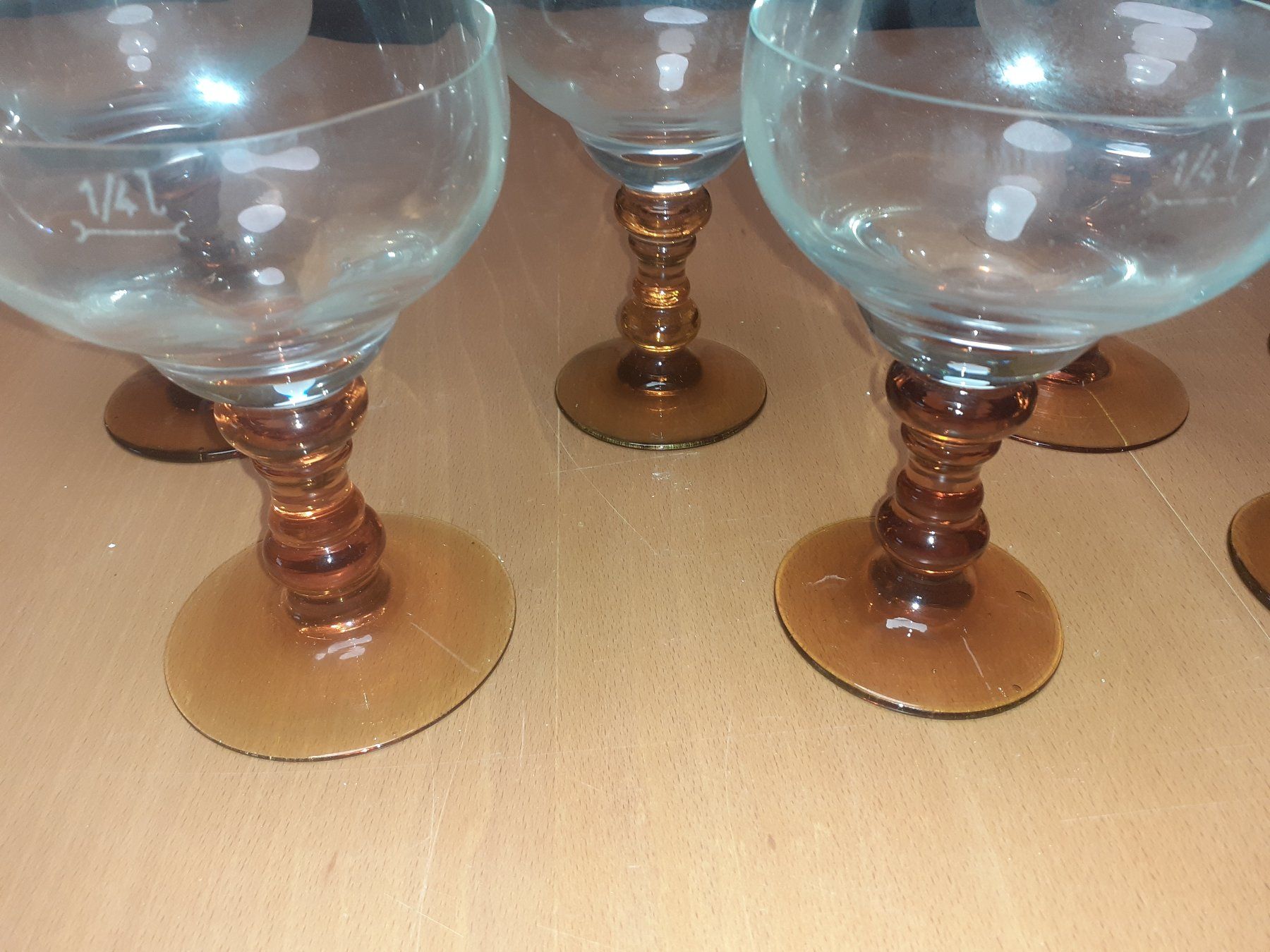 Bicchieri: 8er Set Weissherbst-Weingläser – Usato da Linthal venduto da Luther 3