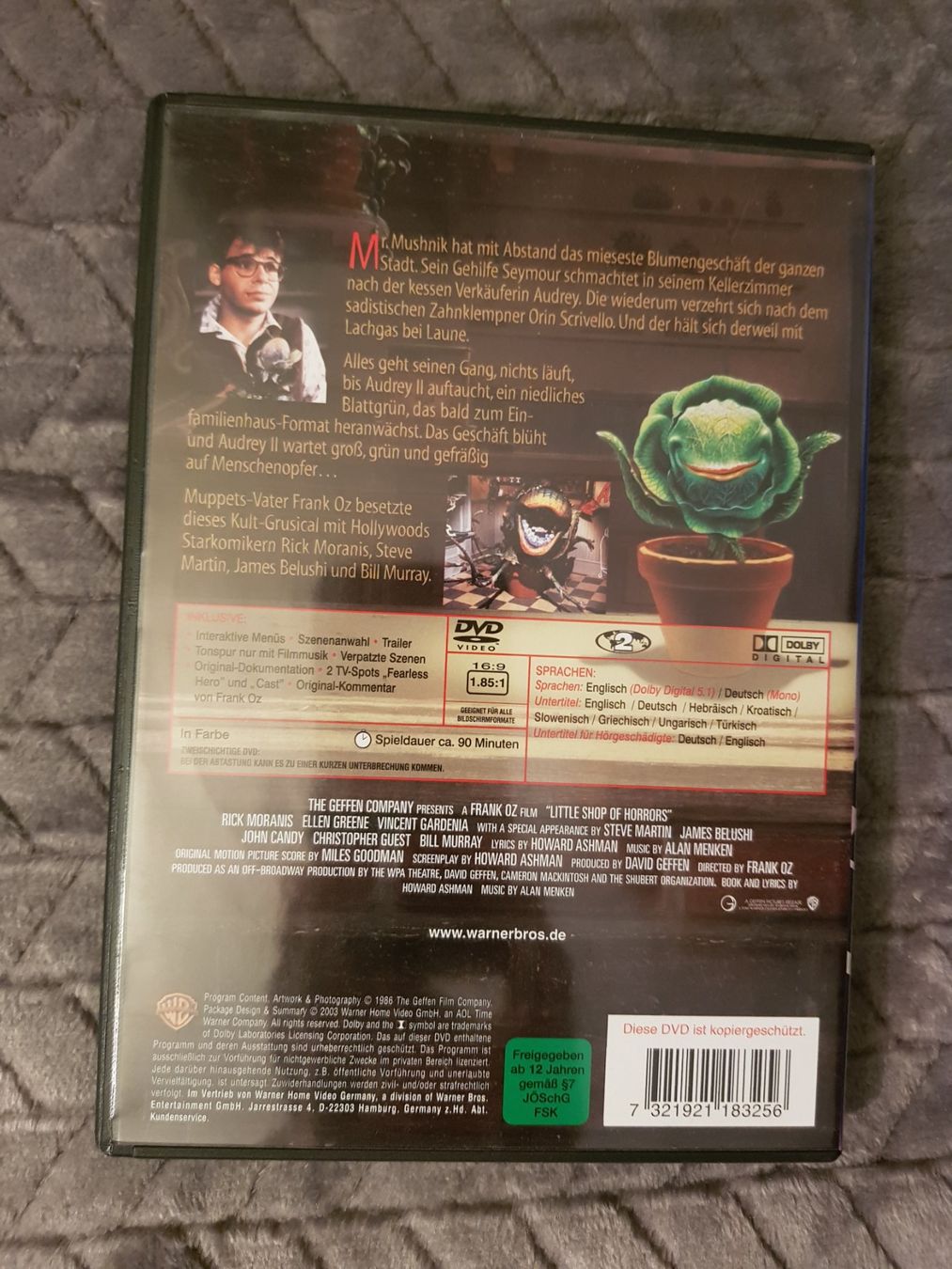 Tutti i DVDs: Der kleine Horrorladen DVD – Usato da Münchenstein venduto da 2DGames 1