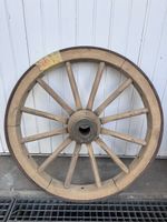 Antikes Wagenrad Holzrad 81cm Durchmesser