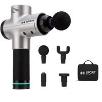 NEU! Hochwertige Massage Gun silber / Massagegerät AKTION