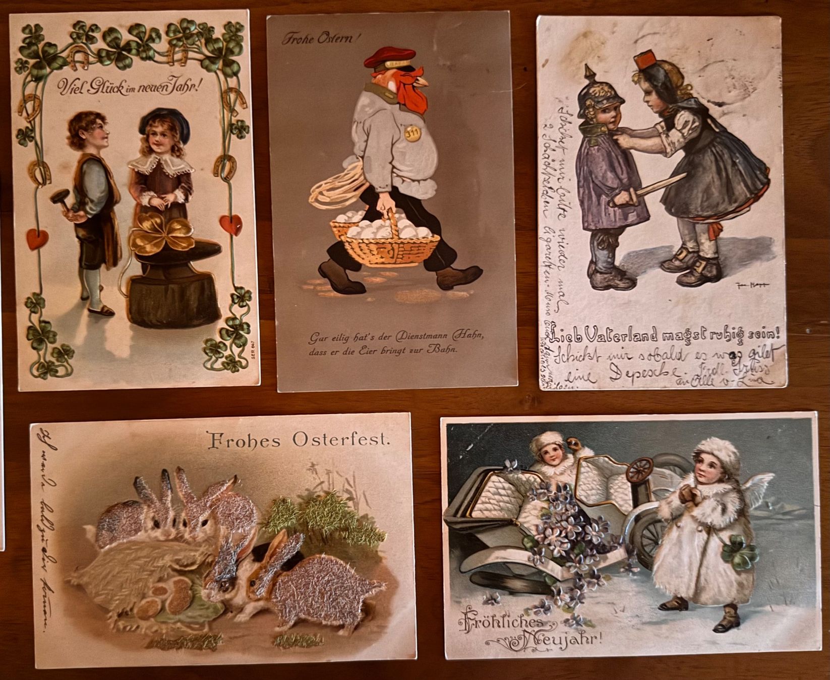 Cartoline postali: 19 Stück Alte Postkarten – Usato da Andwil SG venduto da Ariisa1234 4
