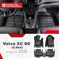 5D Premium Auto Fussmatten für Volvo XC 90 (2.Gen) ab 2015