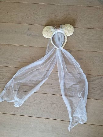 Haarreif Minnie Mouse als Braut