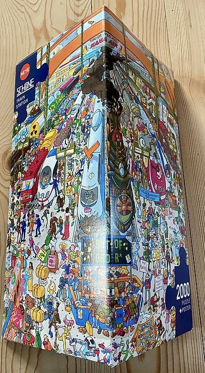 Heye Puzzles: Heye Schöne Puzzle - Train Station – Gebraucht aus Kesswil von canvas12
